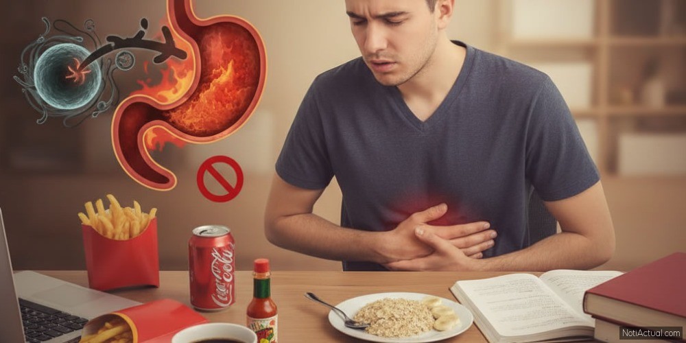 Alimentos que puede provocar gastritis