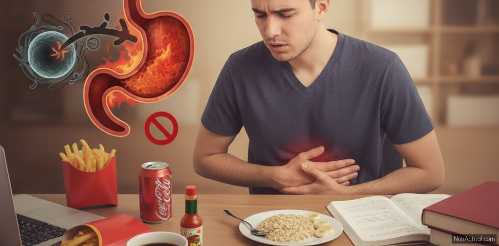 Alimentos que puede provocar gastritis