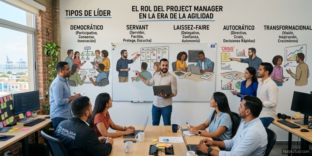Tipos de Líder: El Rol del Project Manager en la Era de la Agilidad
