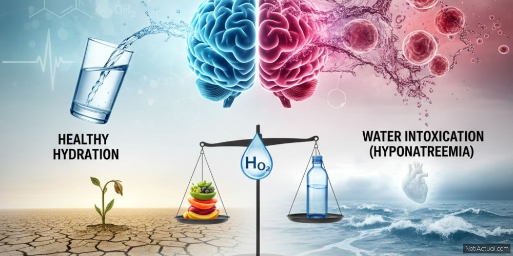 Qué pasa si bebemos mucha agua
