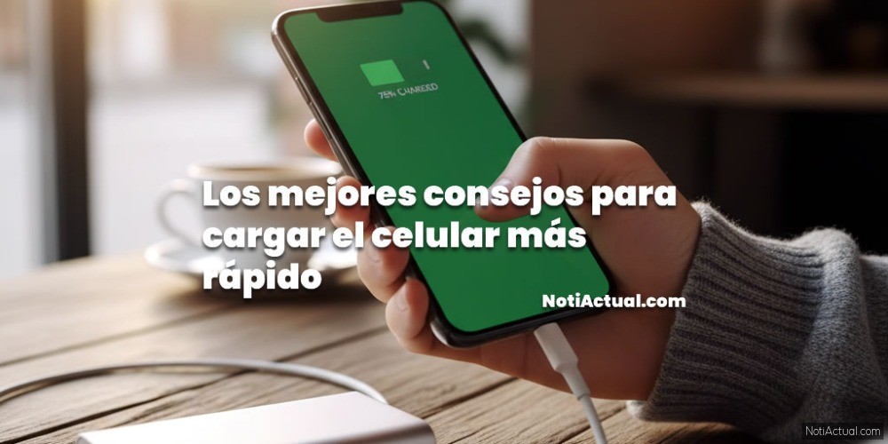 Los mejores consejos para cargar el celular más rápido