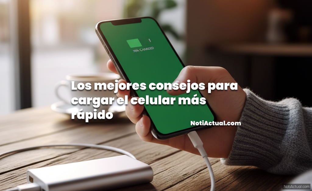 Los mejores consejos para cargar el celular más rápido