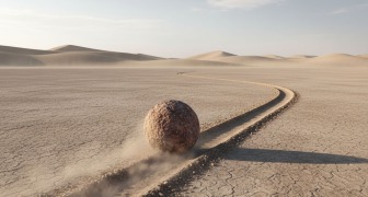 Las piedras que se mueven solas