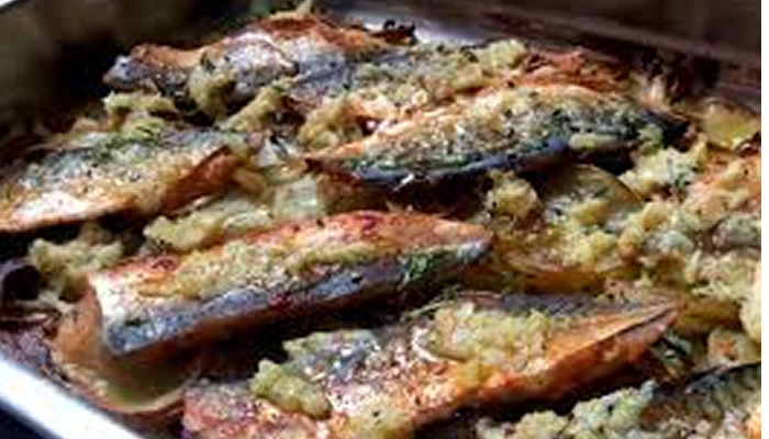 SARDINAS AL HORNO