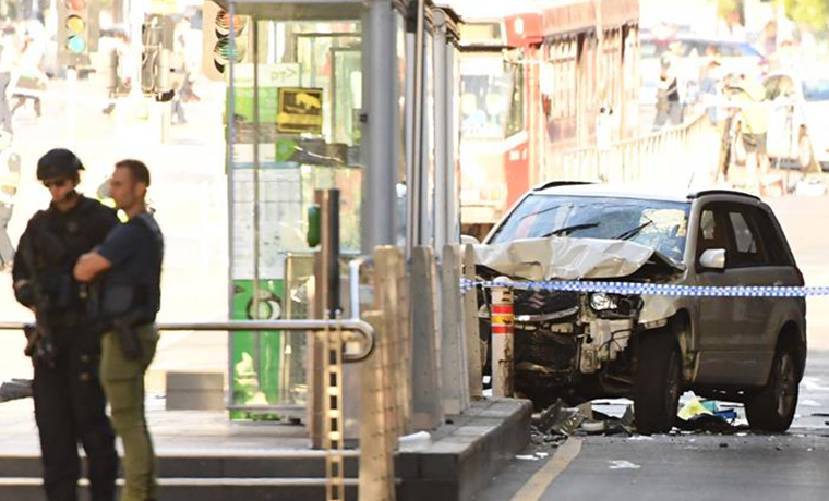 Un afgano con “problemas mentales” el que atropelló a casi 20 personas en Melbourne