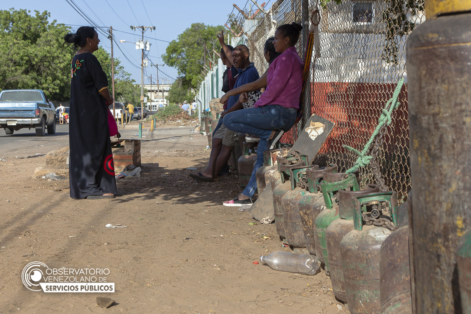 CRISIS DE GAS DOMESTICO EN MARACAIBO VENEZUELA