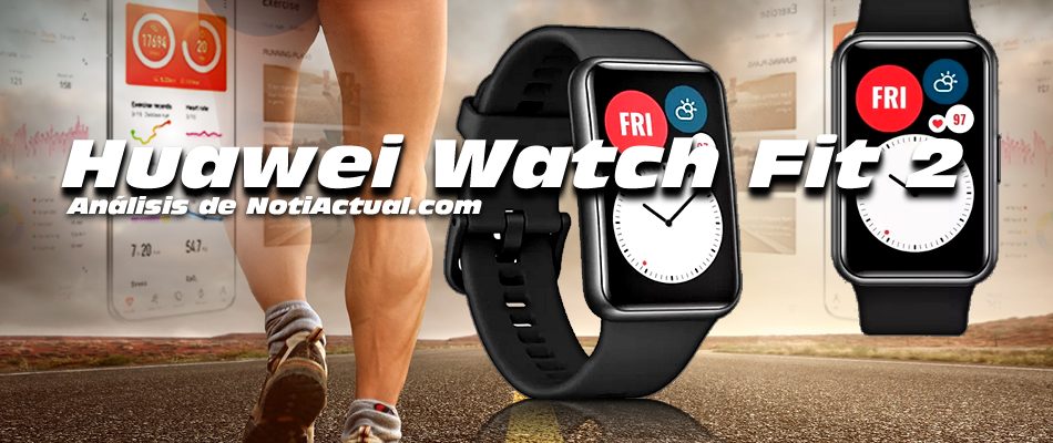 Smartwatch - WATCH FIT 2 HUAWEI, 130 - 210 mm, Polímero, Azul