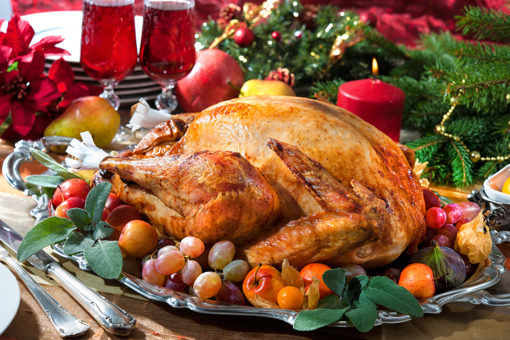 Pavo Relleno para Navidad
