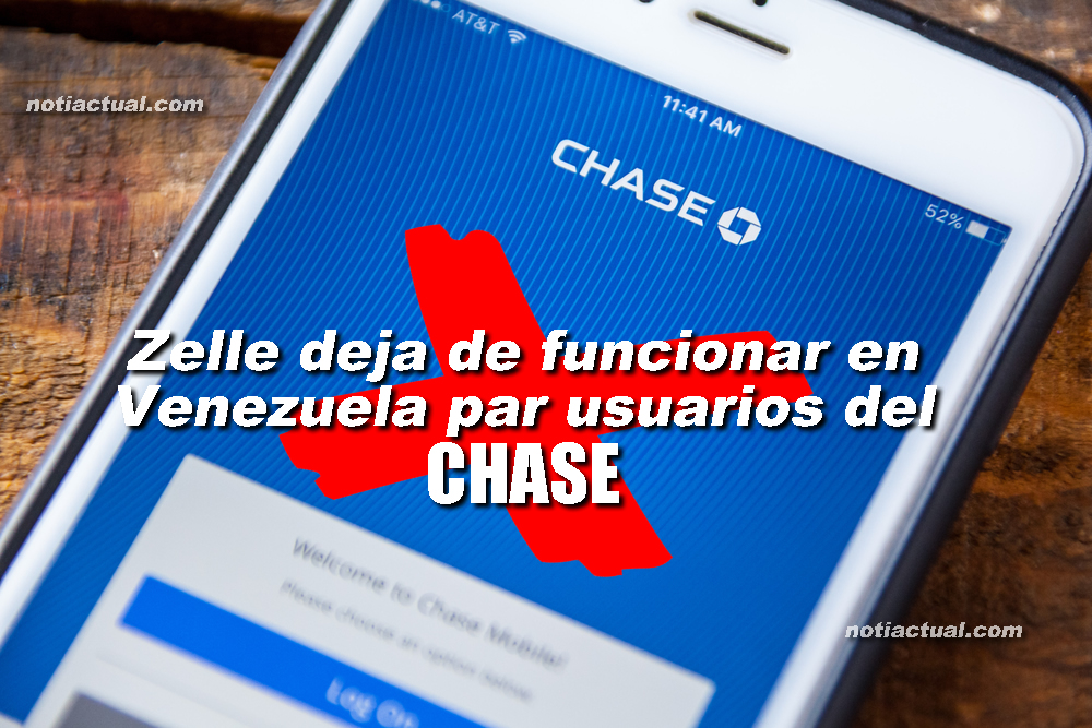 Bloquean zelle en Venezuela CHASE BOFA Wells Fargo