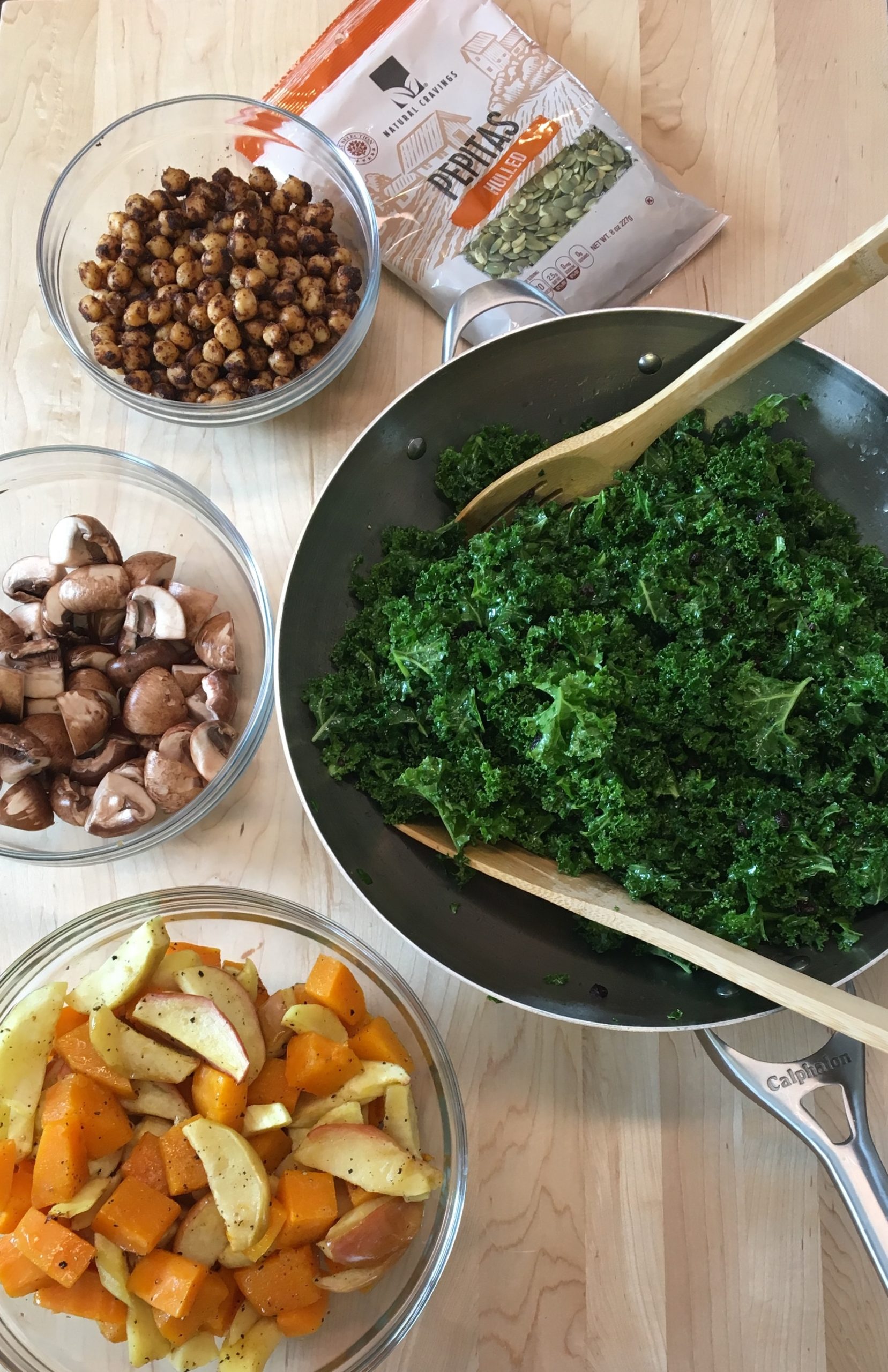 Ensalada de kale