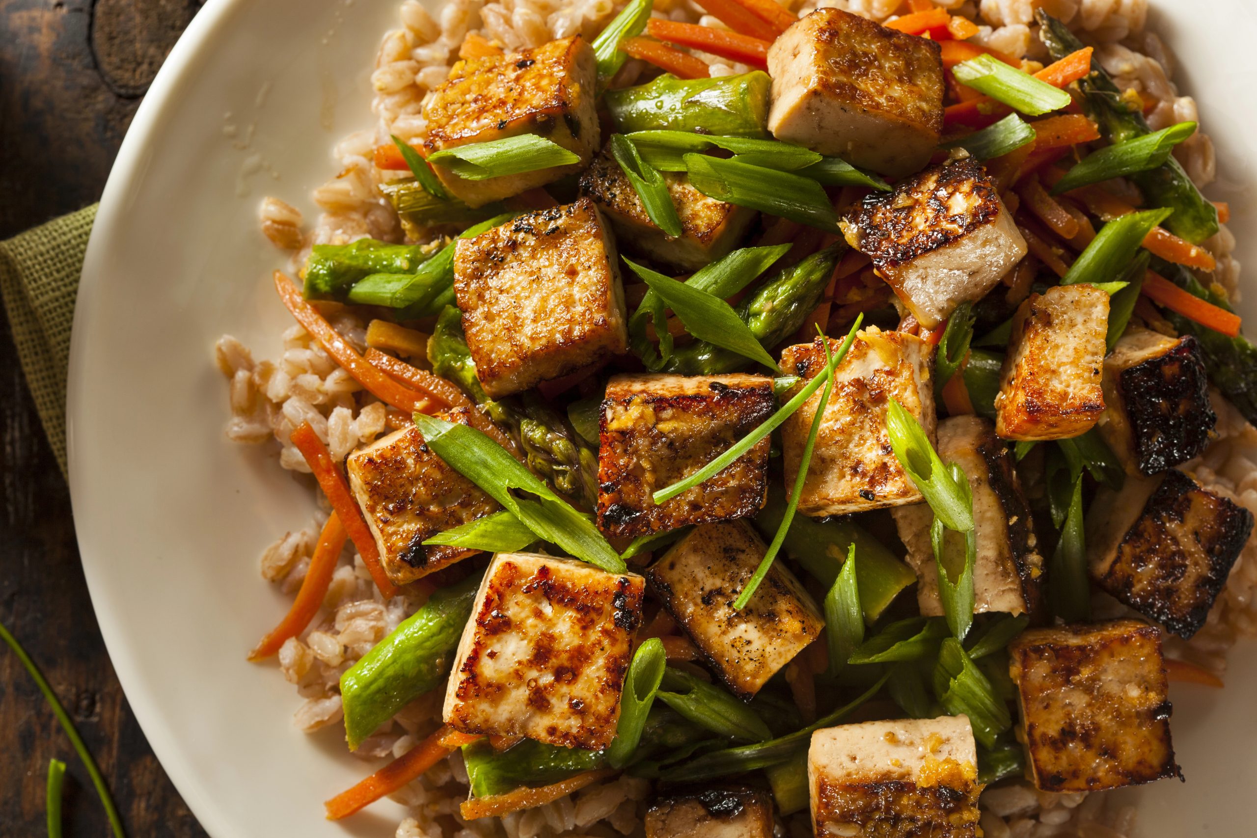 Salteado de Tofu con Verduras