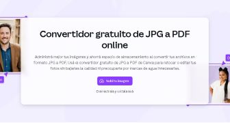 Convertidor gratuito de JPG a PDF online