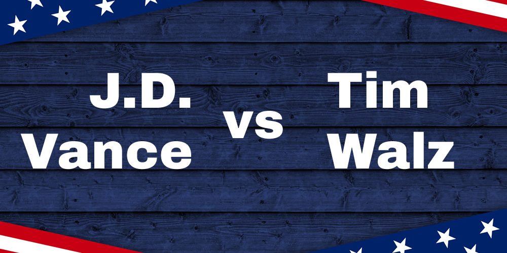 J.D. Vance vs Tim Walz