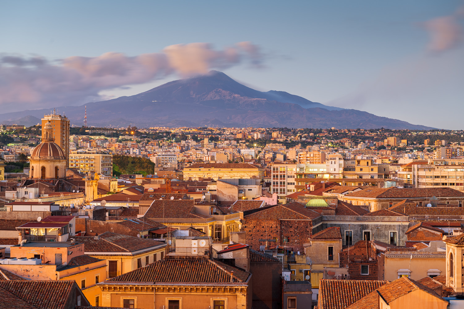 Catania Italia volcan