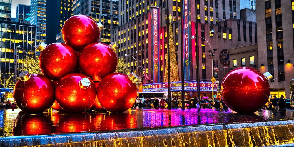 La Gran Manzana en Navidad NY US USA 2024 2025