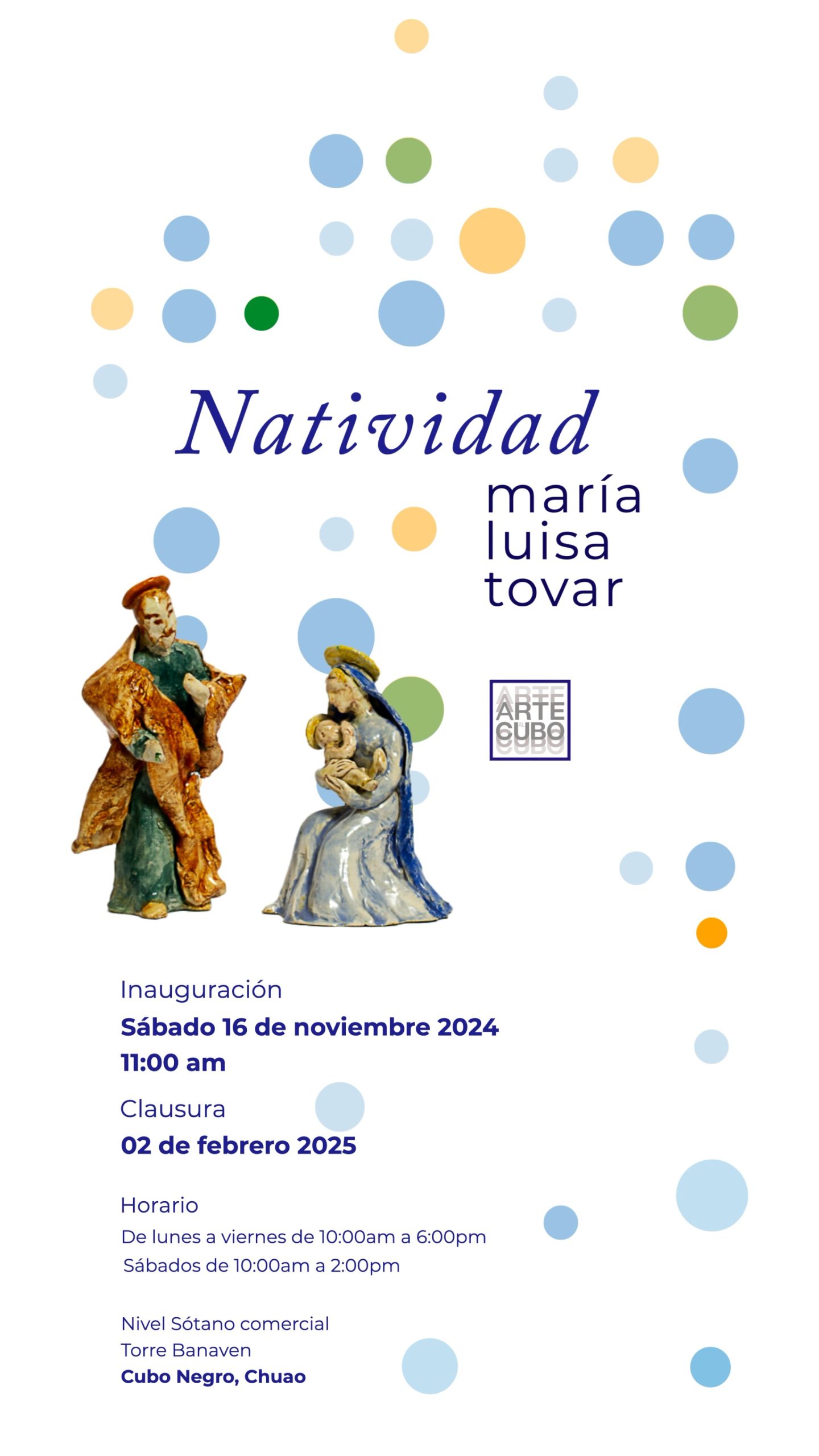 Nacimiento Navidad Caracas Exposición