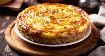 Kugel Plato Tradicional para Hanukkah