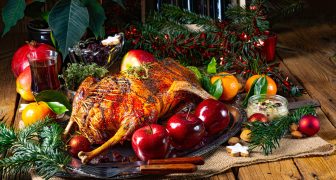 Receta de Pavo Asado al Estilo Británico