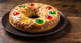 Receta del tradicional Roscón de Reyes Español