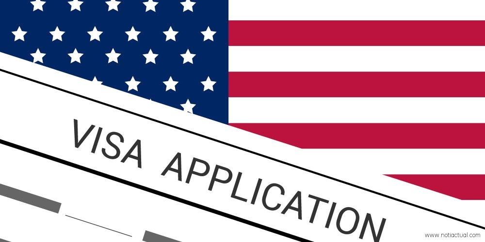 USA viza H-1B. Visa in the United States temporary work for foreign skilled workers in specialty occupation