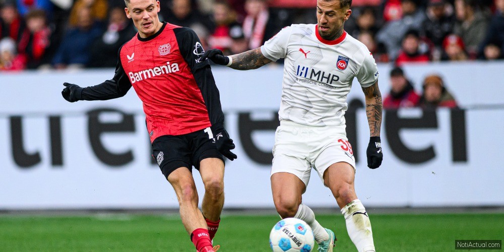 Bundesliga, matchday 11. The match Bayer Leverkusen vs. 1. FC Heidenheim at BayArena
