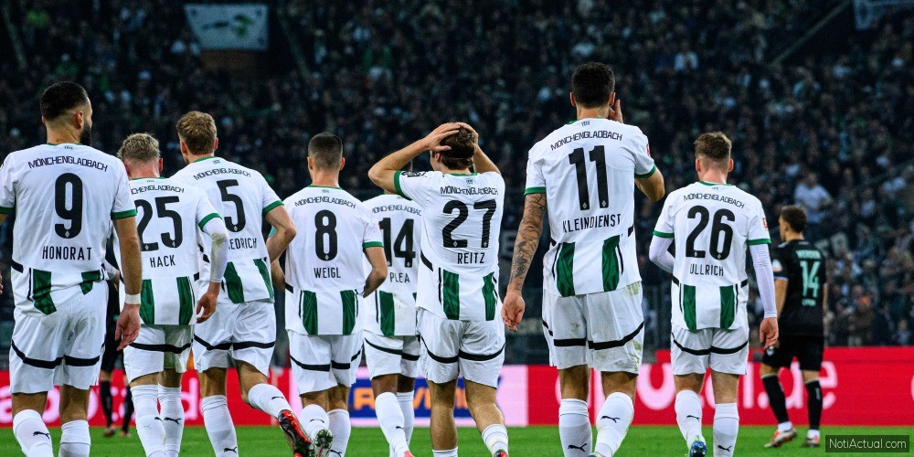 MOENCHENGLADBACH, GERMANY - 3 NOVEMBER, 2024: The football match of Bundesliga Borussia Mönchengladbach vs Werder Bremen at Borussia Park