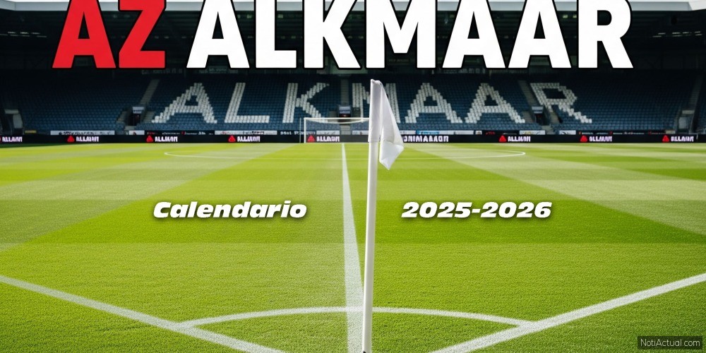 AZ ALKMAAR Calendario de Juegos para la Temporada 2025-2026 de la Eredivisie
