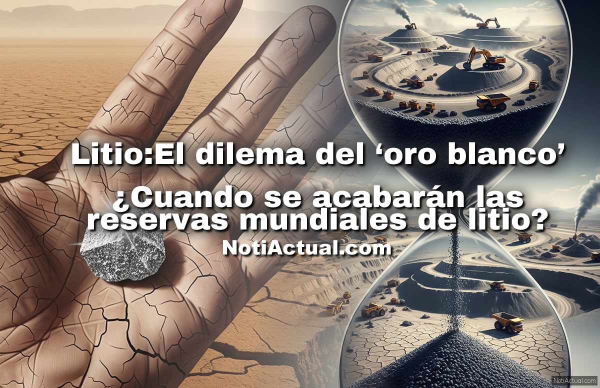 Cuánto litio queda y cuándo se agotará las mundiales