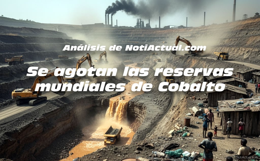 El agotamiento del Cobalto industrialmente aprovechables