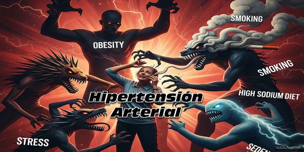 Factores de Riesgo que llevan a la Hipertensión Arterial