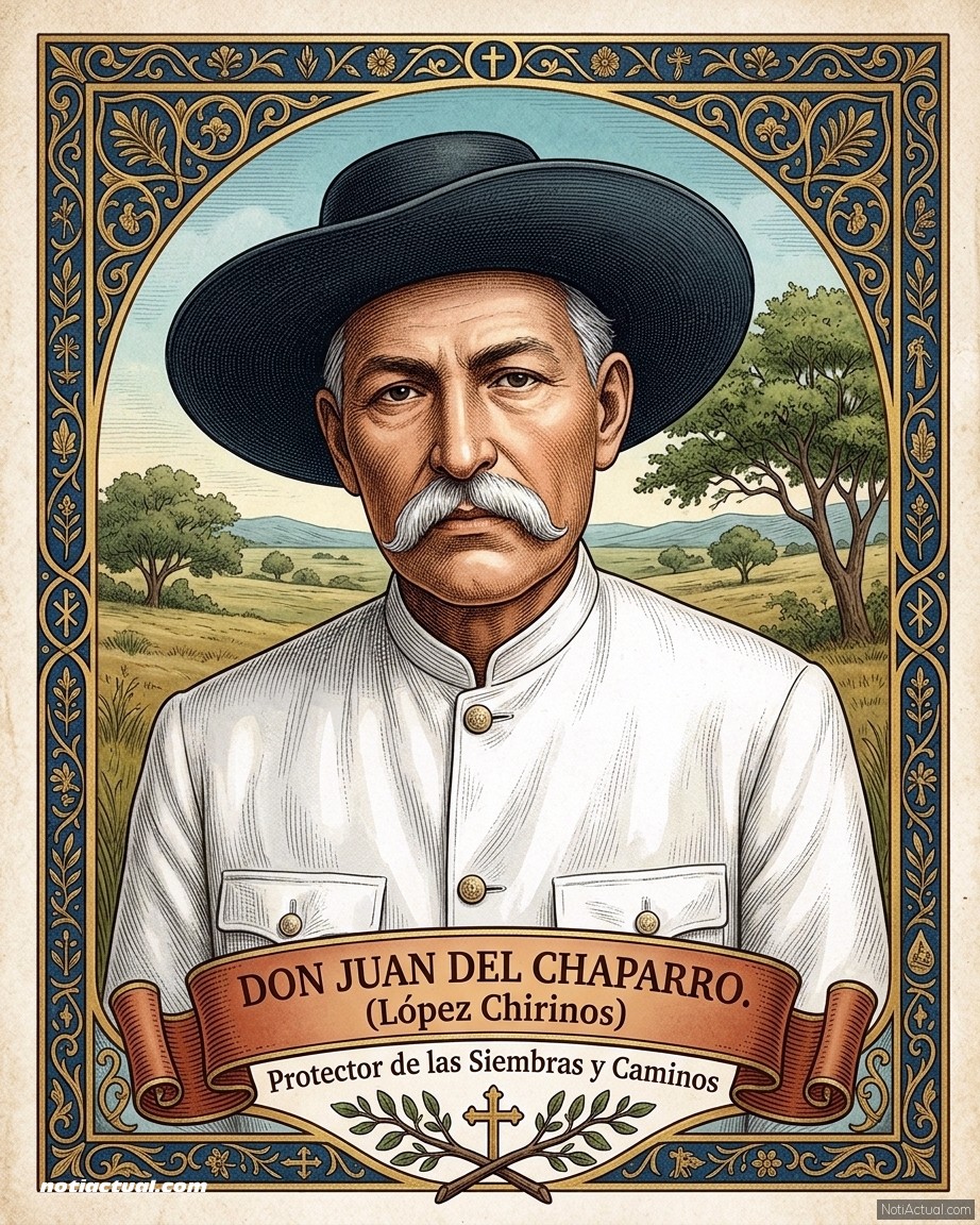 Estampita de Don Juan del Chaparro