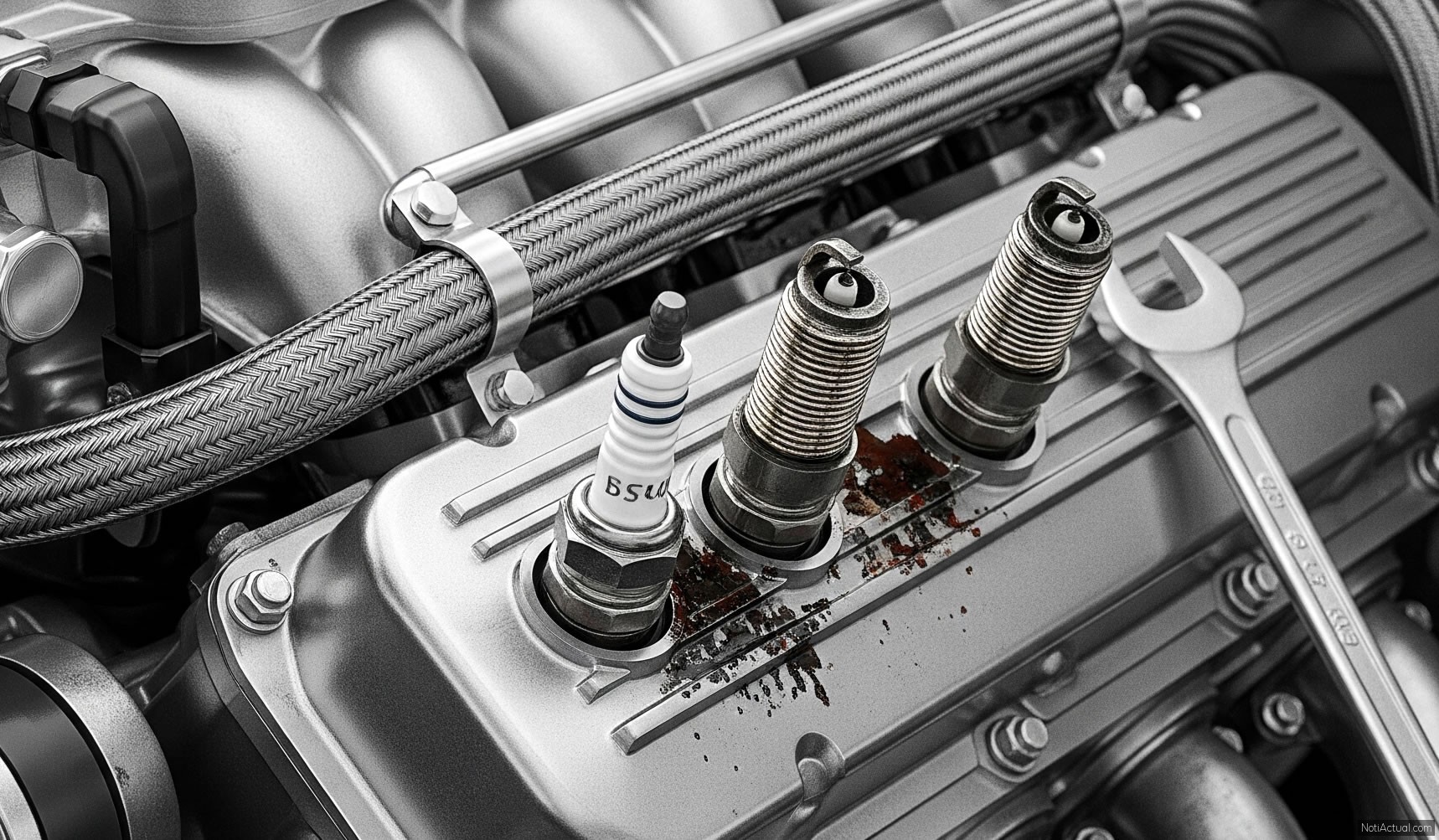 How to know the engine failure according to the condition of the spark plugs