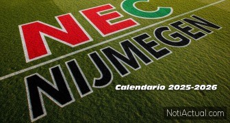 NEC Nijmegen Calendario de Juegos para la Temporada 2025-2026 de la Eredivisie