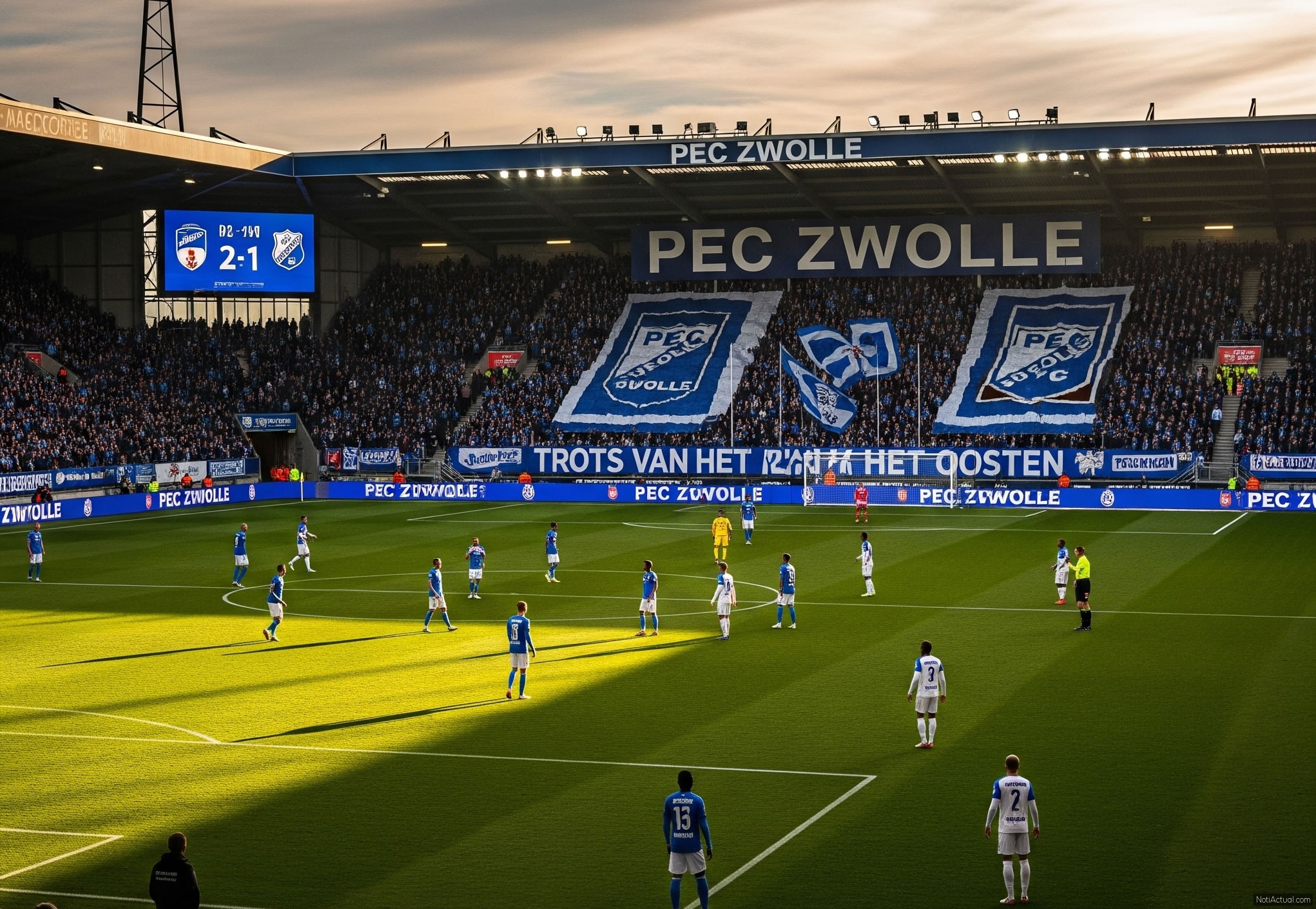 PEC ZWOLLE Calendario de Juegos para la Temporada 2025-2026 de la Eredivisie