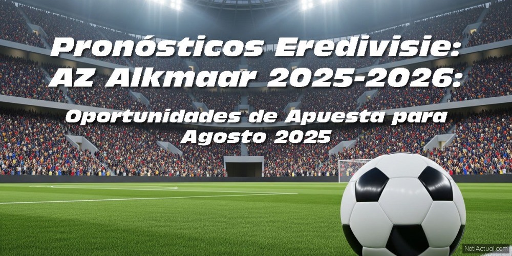 Pronósticos Eredivisie AZ Alkmaar AGOSTO 2025