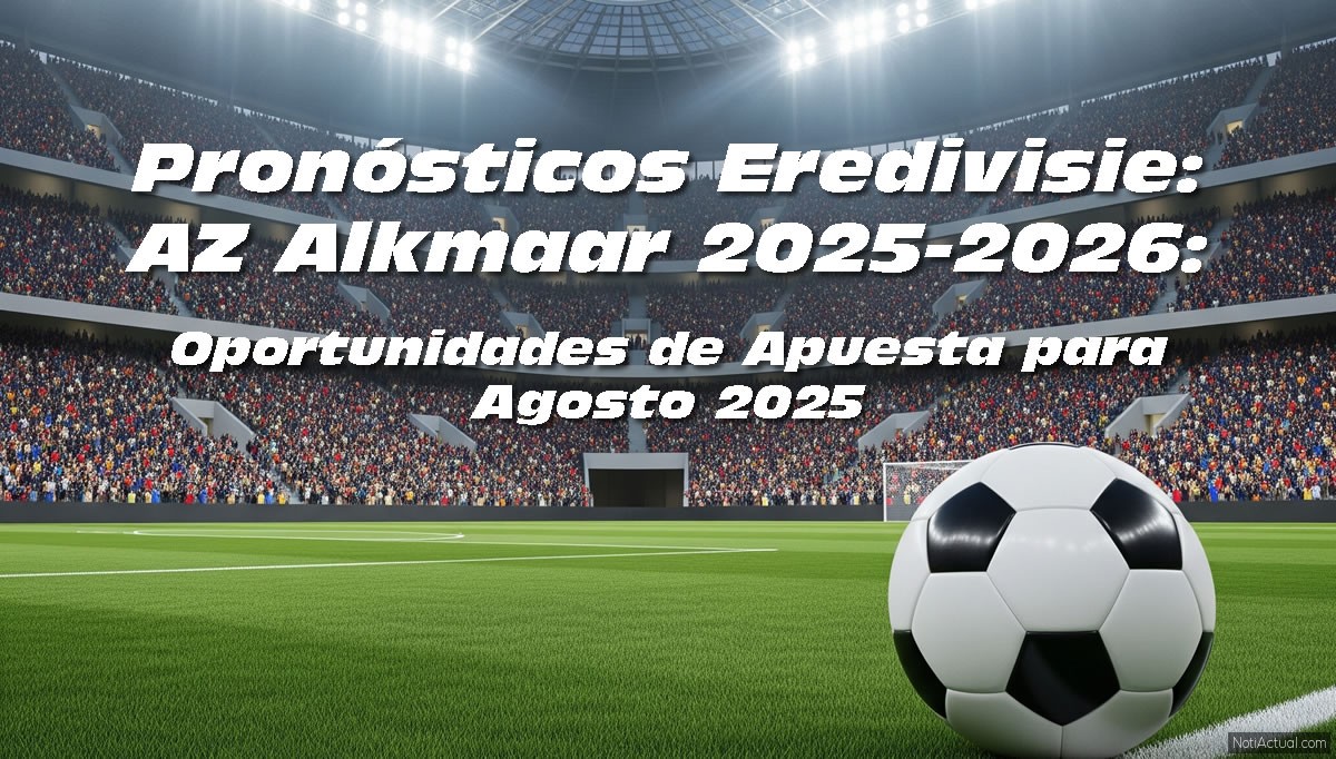 Pronósticos Eredivisie AZ Alkmaar AGOSTO 2025