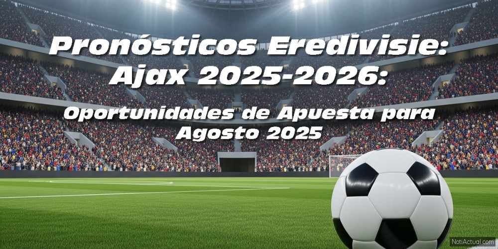 Pronósticos Eredivisie Ajax AGOSTO 2025