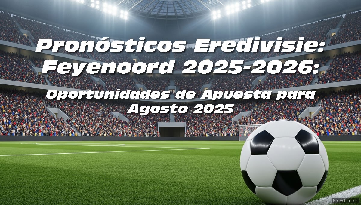 Pronósticos Eredivisie Feyenoord AGOSTO 2025