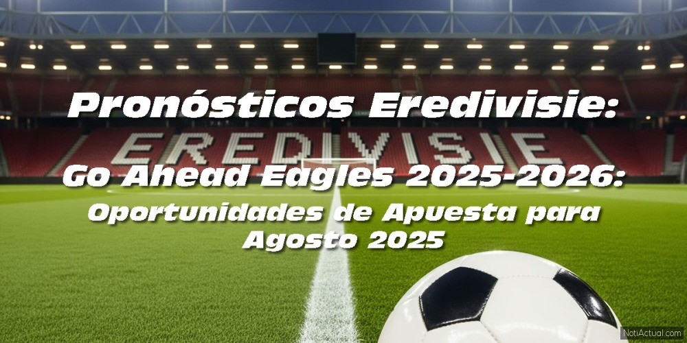 Pronósticos Eredivisie Go Ahead Eagles AGOSTO 2025