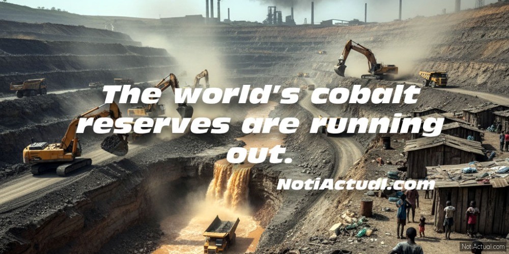 The worlds cobalt reserves are running out
