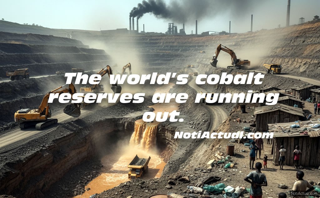The worlds cobalt reserves are running out