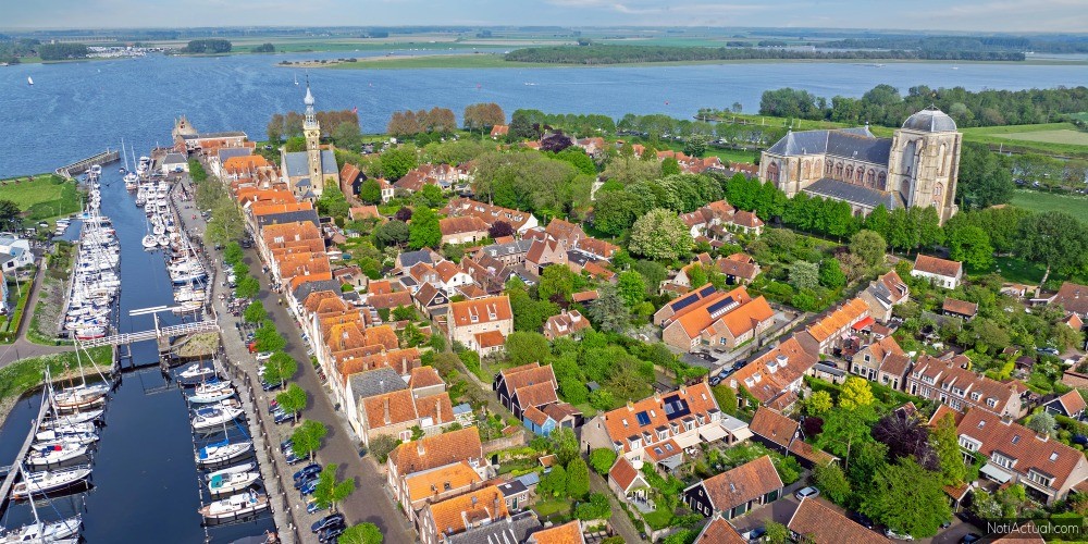 Veere es una encantadora ciudad portuaria en la provincia de Zelanda