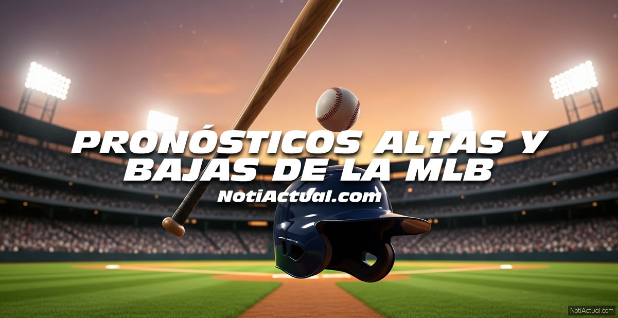 Pronóstico de Altas y Bajas para los juegos de la MLB