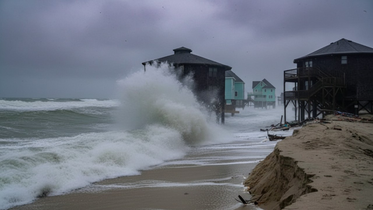 Nor easter  en EEUU 2025
