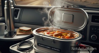 Horno Fiambrera Portátil de 12V