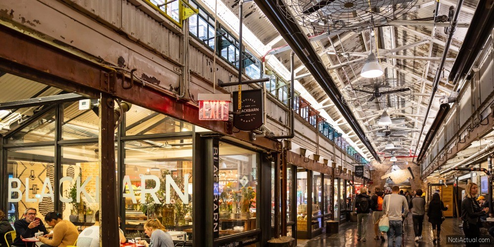 El Encanto Industrial del Chelsea Market en Nueva York