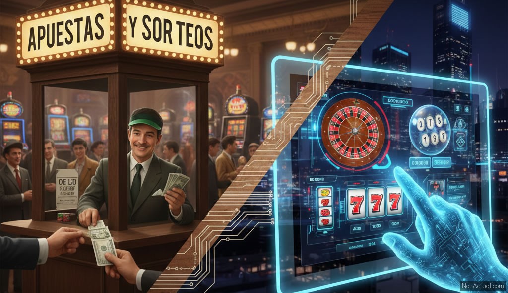 Apuestas, Casino y Sorteos, La evolución del usuario: De la taquilla a la Pantalla