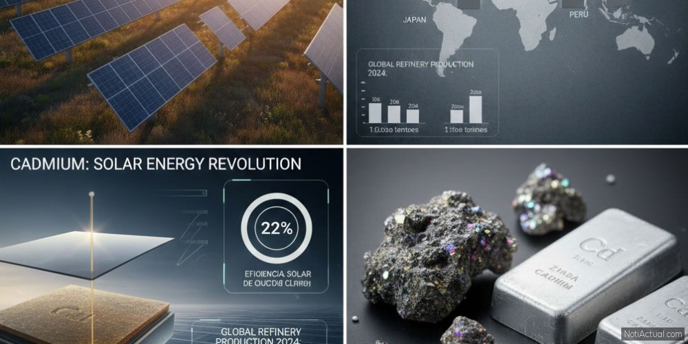 El Cadmio Un Metal Estratégico entre la Energía y la Sostenibilidad