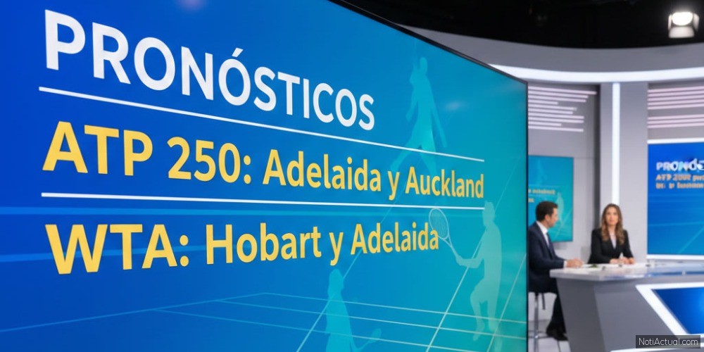 Pronósticos ATP 250 Adelaida y Auckland WTA Hobart y Adelaida