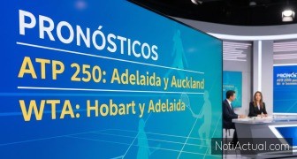 Pronósticos ATP 250 Adelaida y Auckland WTA Hobart y Adelaida